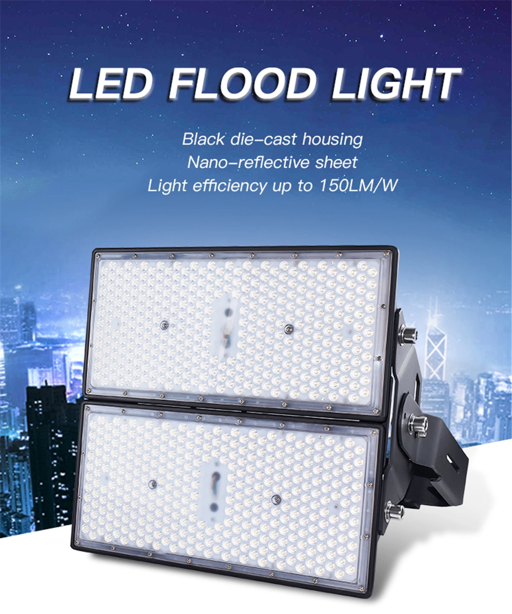 Wall Lamp Architectural 200W Portable 1000W LED Flood Light