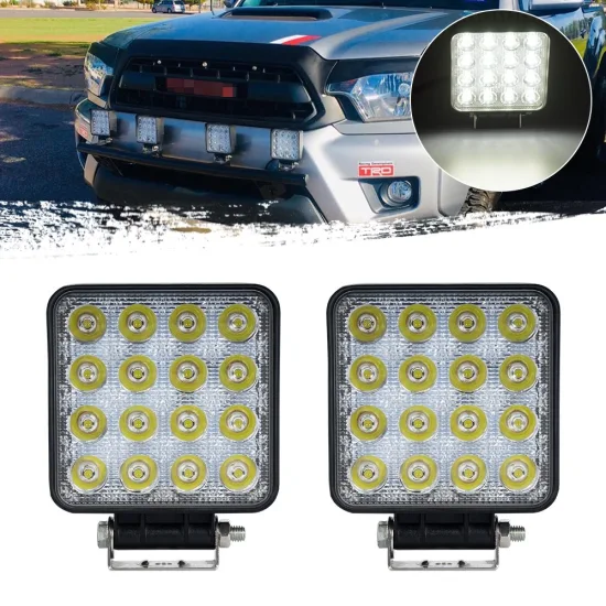 48W Car Truck Offroad Auto Motorcycle Accessories LED Headlight LED Work Light (GF