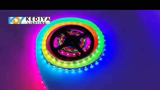 Smart Programmable Addressable RGB Pixel 12V Ws2811 30LEDs 12V RGB TV Backlight Pixels Addressable LED Strip Light 