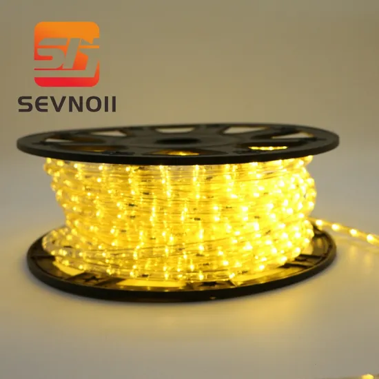 3m Warm White PVC LED Rope Light 220V/110V Architectural Light LED Strip Light 