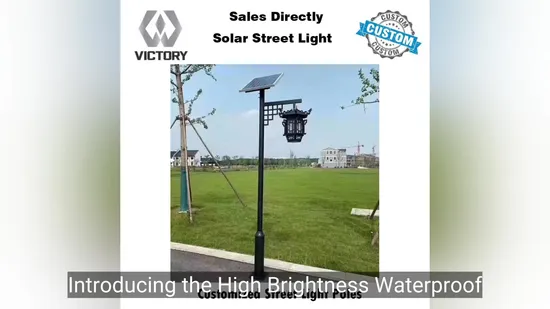 Solar Wall Street Lamp CE RoHS LED Lights Lighting Decoration Energy Saving Power Sensor Security Garden Light 
