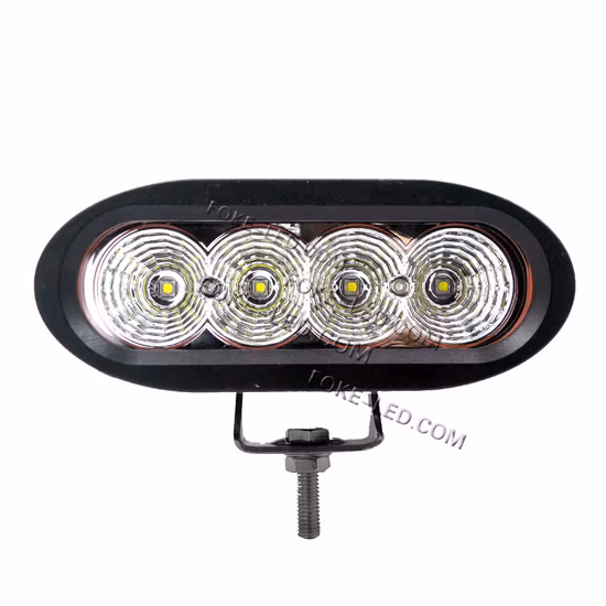 ECE R10 Oval 30W 5.5inch CREE LED Flood Work Light for Agriculture Tractor Forklift Forestry Machinery Heavy Duty (GT16215)