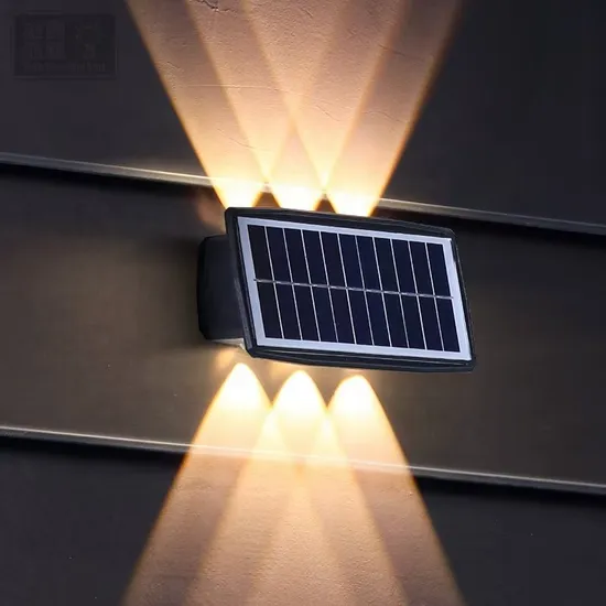 up and Down Wall Light Solar Light LED Security Lighting Waterproof Outdoor Spotlight for Garden 