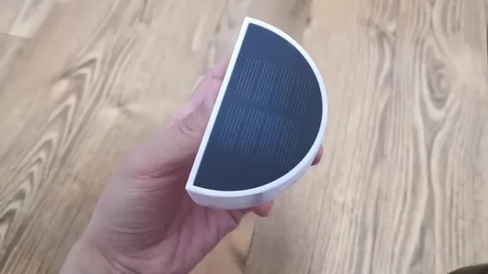 New Arrival LED Mini Fence Lamp Outdoor Waterproof Wall Light Solar Powered Garden Step Lights 