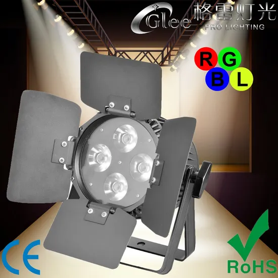 Architectural Outdoor Waterproof 4*20W Rgbl RGBW 4in1 LED Stage PAR Light IP65 