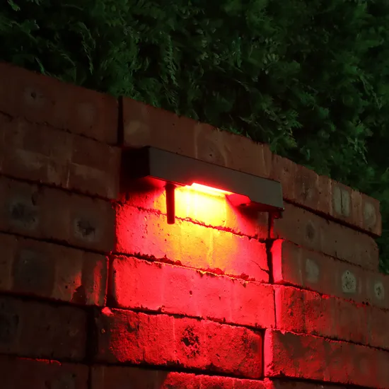 4W RGB LED Step Light Wall Light Outdoor Landscape Lighting 