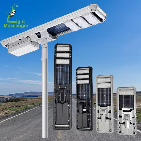 Light Messenger Outdoor Motion Sensor Remote Control High Lumens Security Lighting LED Lights All in One Energy Saving Street LED Solar Lamp 