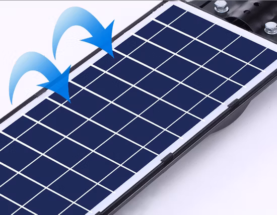 Waterproof 30W Panel All in One Sensor Power Pole Wall Outdoor LED Street Solar Light