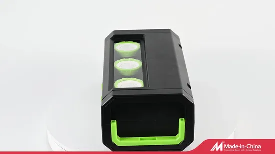3 Handheld Flood Lamps Set with Durable Charging Case LED Work Light 